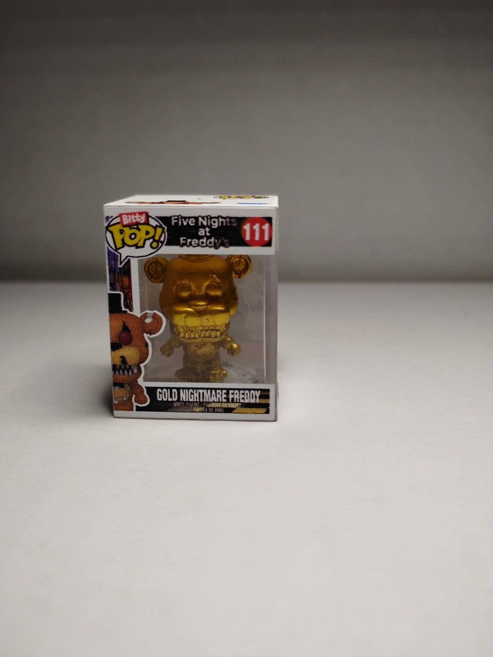 Funko Bitty Pop | #111 Gold Nightmare Freddy | Blind Bag 1/32 Gold Chase